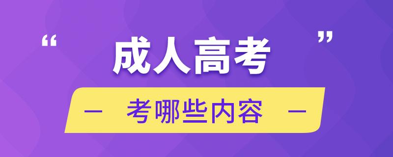 浙江省2023年湖州成考考试科目